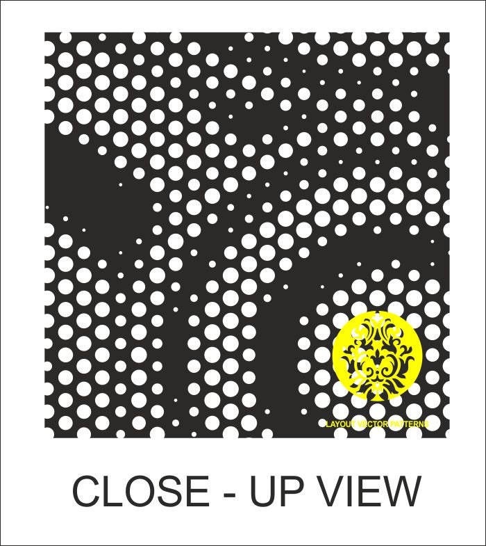Perforated Dot Pattern, Optical Illusion, Privacy Screen, Partitions ...