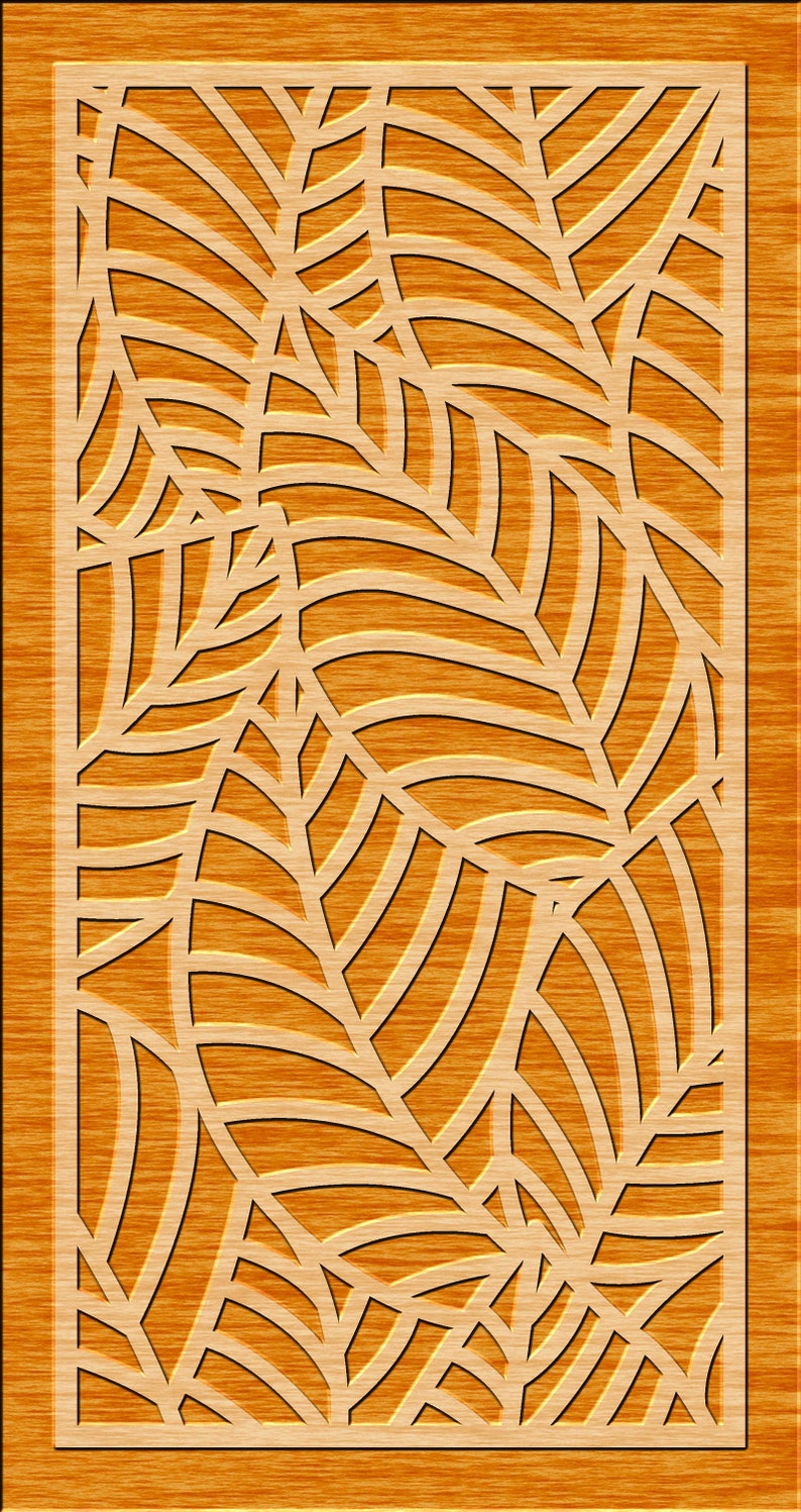 Leaf Room Divider Decorative Panel Wall Hanging Privacy | Etsy