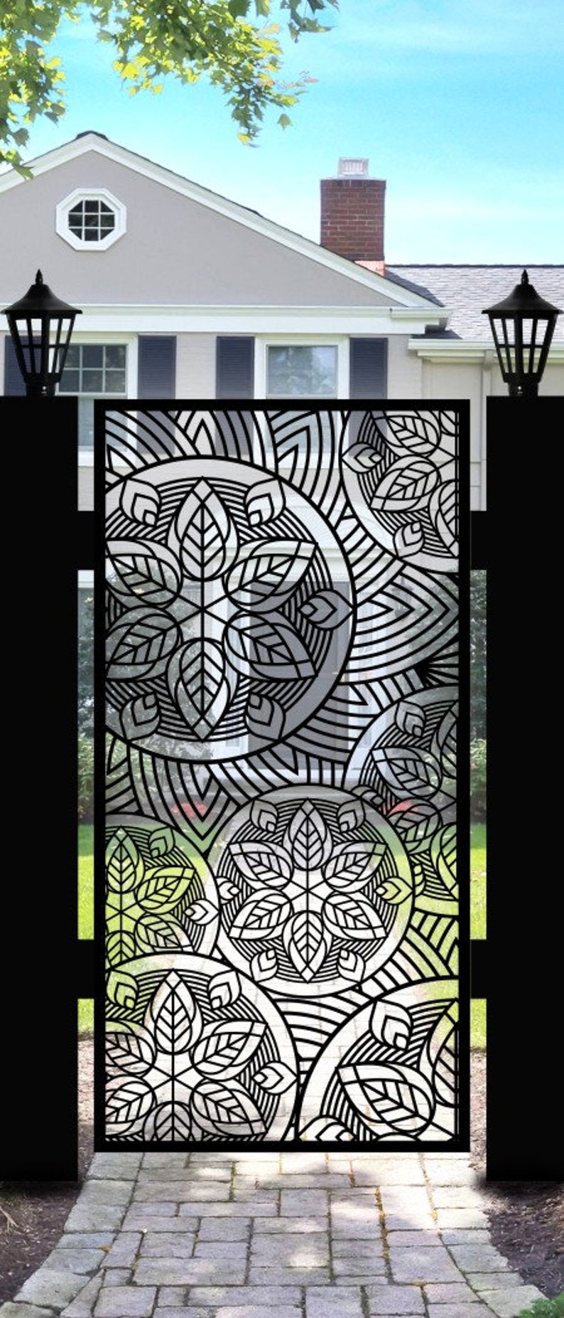 Room Divider Privacy Screen Partitions Decorative Panel - Etsy