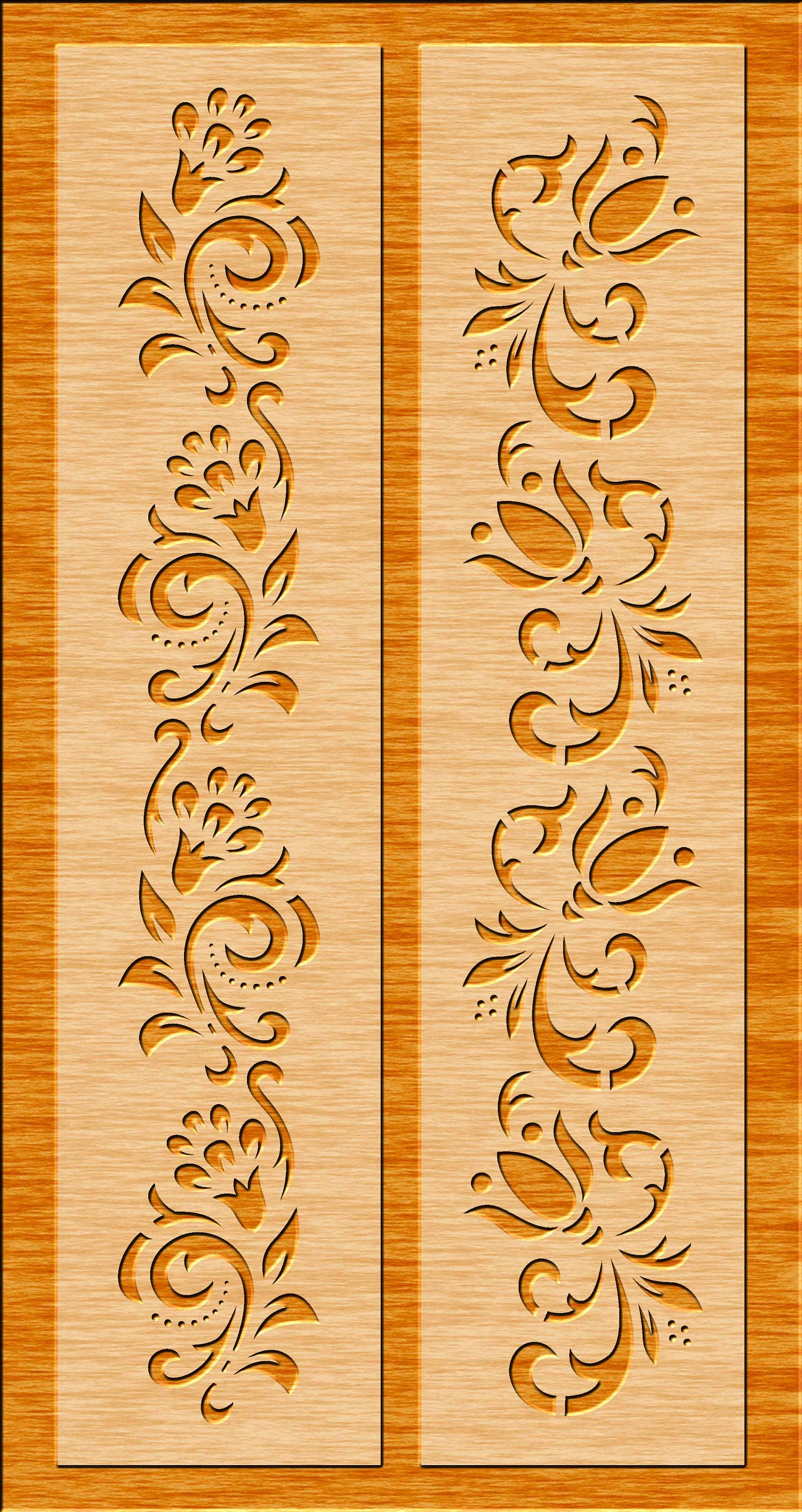 8 Floral Border Designs | Lace Trim Borders | Boundary | Divider