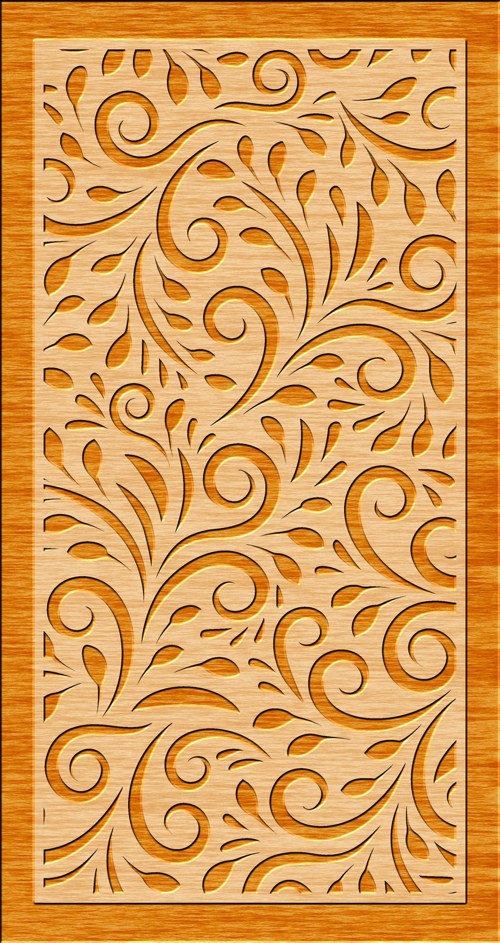 Floral Room Divider Decorative Panel Wall Hanging Privacy Etsy