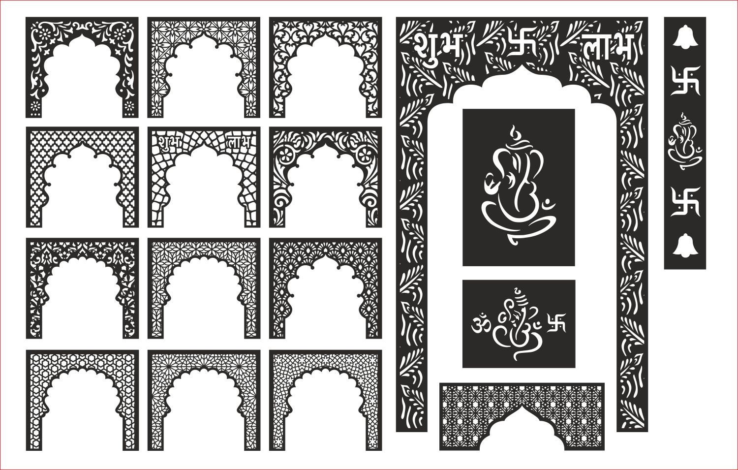Temple Template Wall Hanging Arch Partitions Screen Etsy India Temple Template Wall Hanging Arch Partitions Screen Etsy India