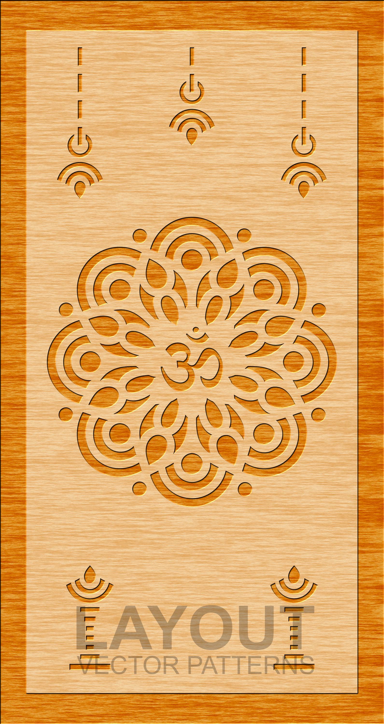 10 Temple Template, Wall Hanging, Partitions, Screen, Stencil, Laser ...