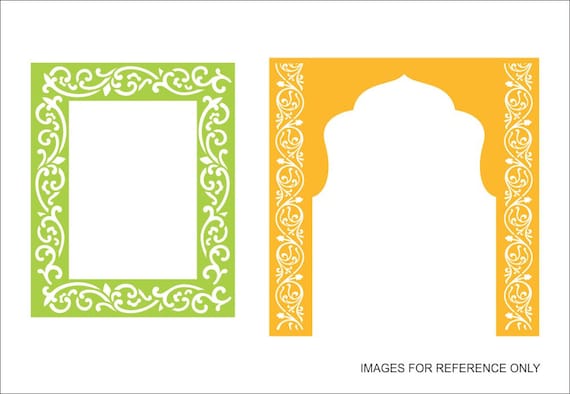 6 Border Designs | Lace Trim Borders | Boundary | Divider