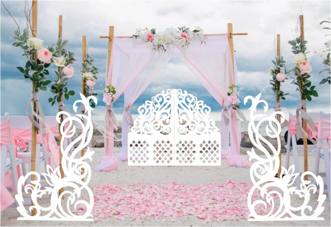 8 Backdrop Panel Templates Wedding Decor Panels Event Etsy