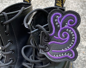 Ursula shoe wing, Ursula Park Bound Shoe Wings, Sea Witch  Boot Wings, Cosplay Sea Witch boot wing,  Ursula Sea Witch boot wings