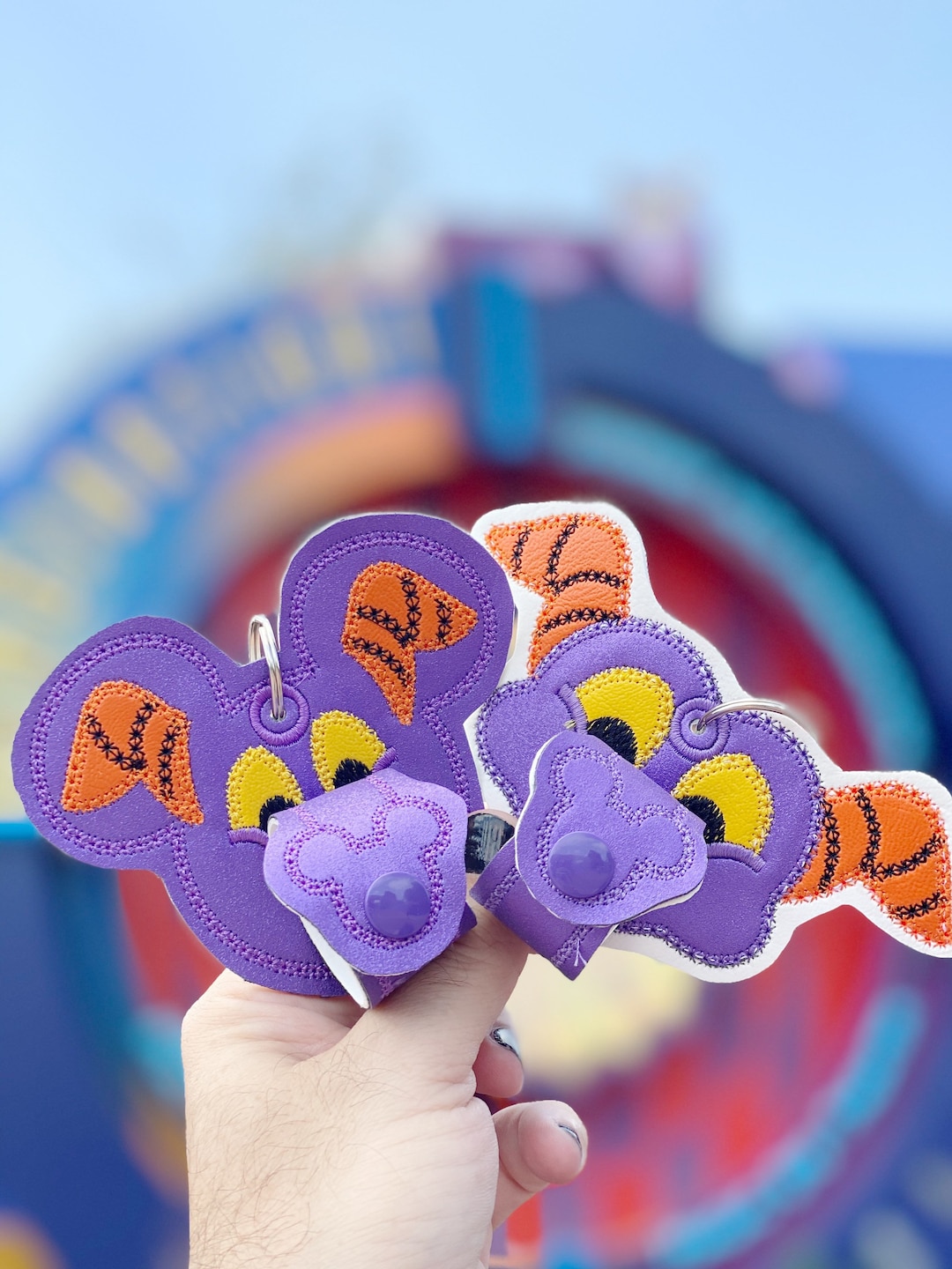 Figment Mickey Mouse Inspired Mouse Ear Holder Clip for Etsy