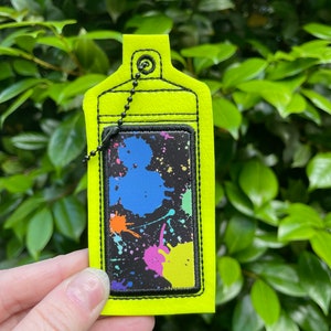 Neon Mouse lip balm Holder, 80&#39;s neon mouse lip balm holder, neon mouse lipstick holder, lipbalm holder,park  mouse lipbalm holder,