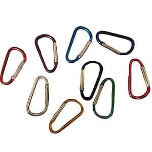 Small carabiner clip, Carabiner clip, D ring clip, ear holder carabiner clip, small carabiner keychain ear holder clip