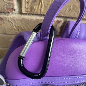 Large Carabiner clip, D ring clip, ear holder carabiner clip, keychain ear holder