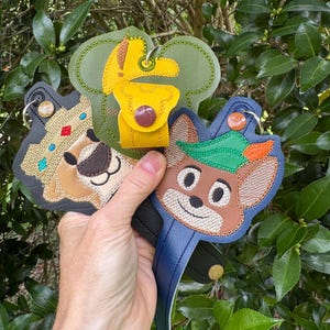 Robin Hood Mouse Ear Holder, Prince John mouse ear holder, Robin Hood park ear holder, Prince John park ear holder, park ear holder