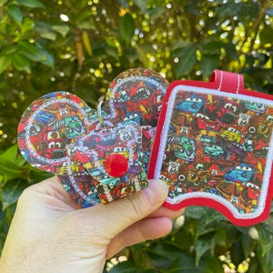 Louis Vuitton ミッキーマウス キーホルダー Louis Vuitton Mickey Keychain - Etsy