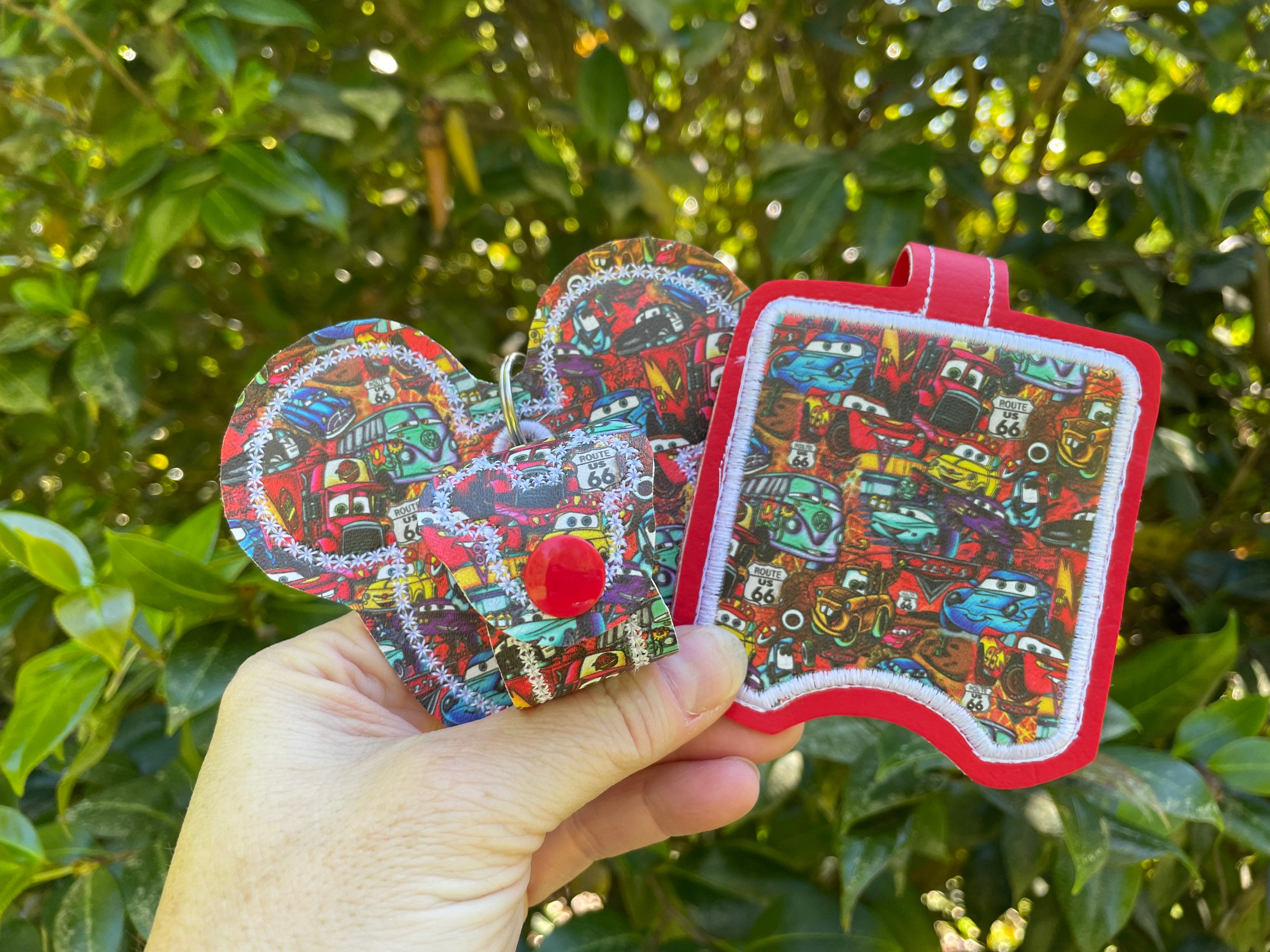 Louis Vuitton Mickey Keychain - Etsy