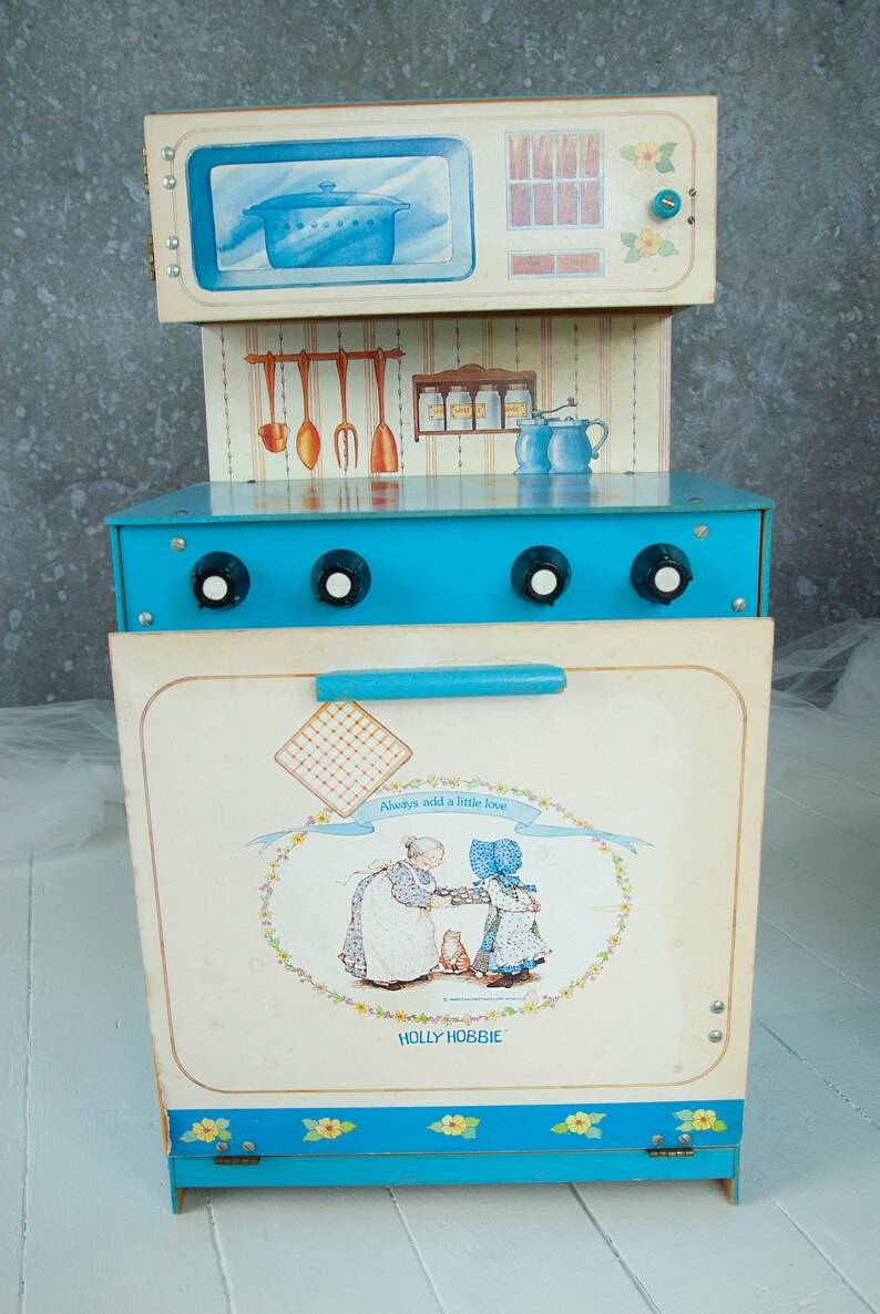 Vintage Holly Hobbie Kitchen Set Large Pretend Play Toy Stove - Etsy