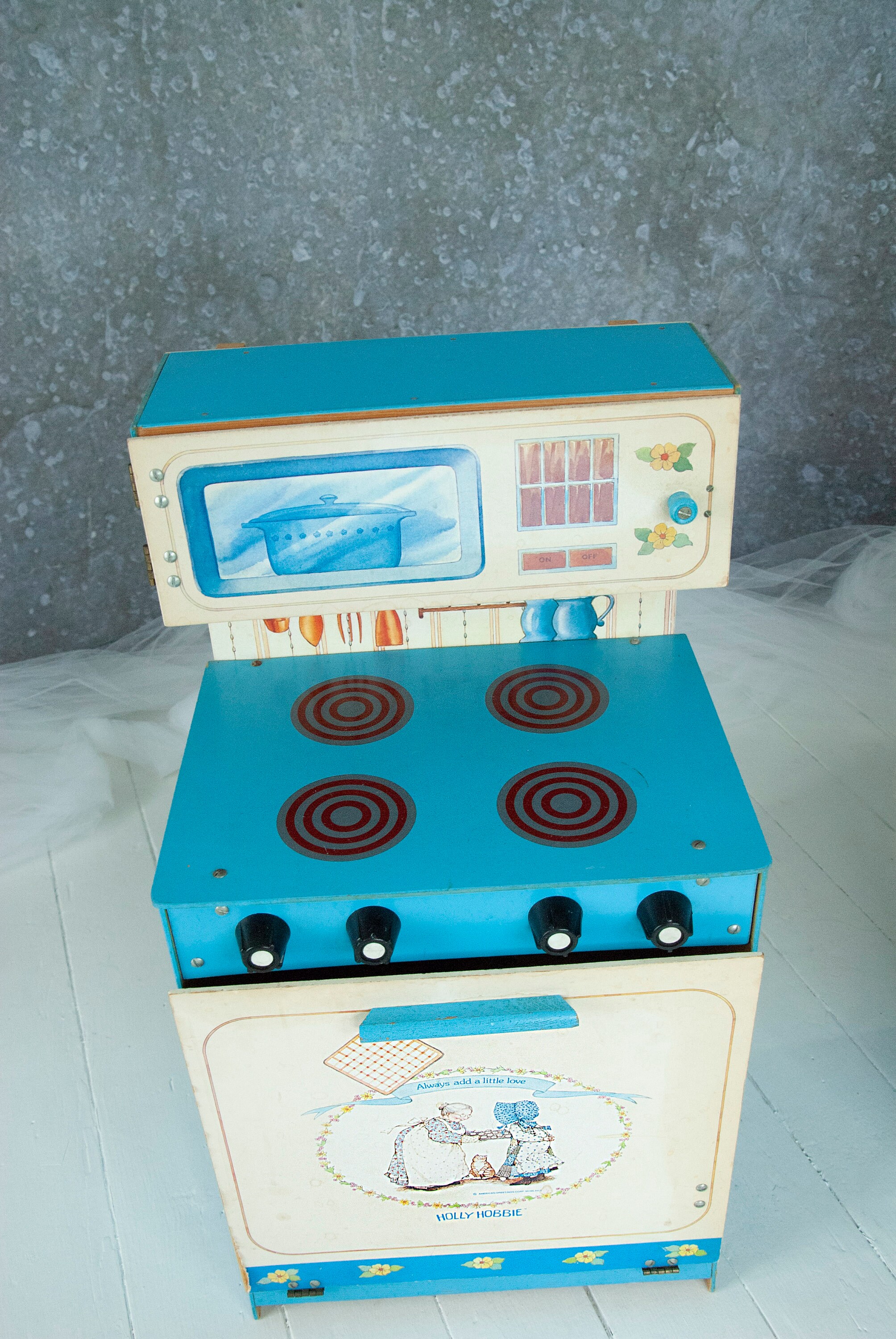 Vintage Holly Hobbie Kitchen Set Large Pretend Play Toy Stove | Etsy