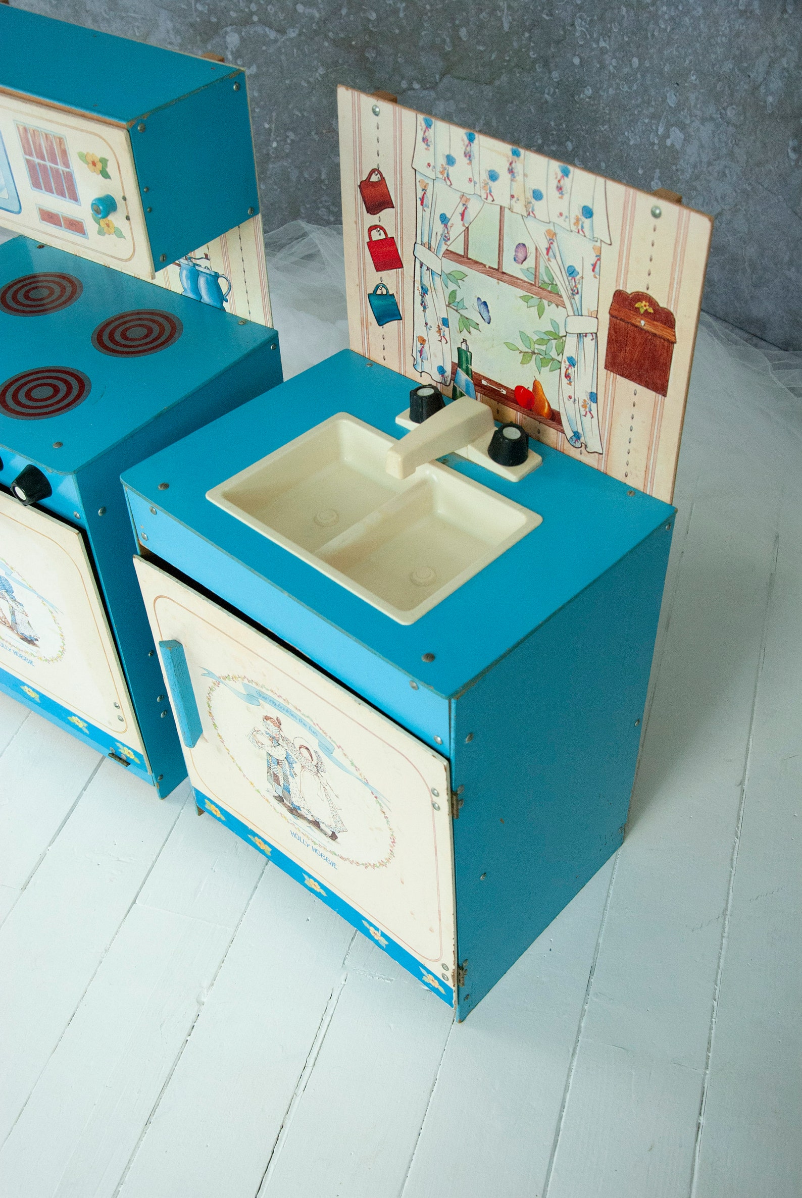 Vintage Holly Hobbie Kitchen Set Large Pretend Play Toy Stove | Etsy