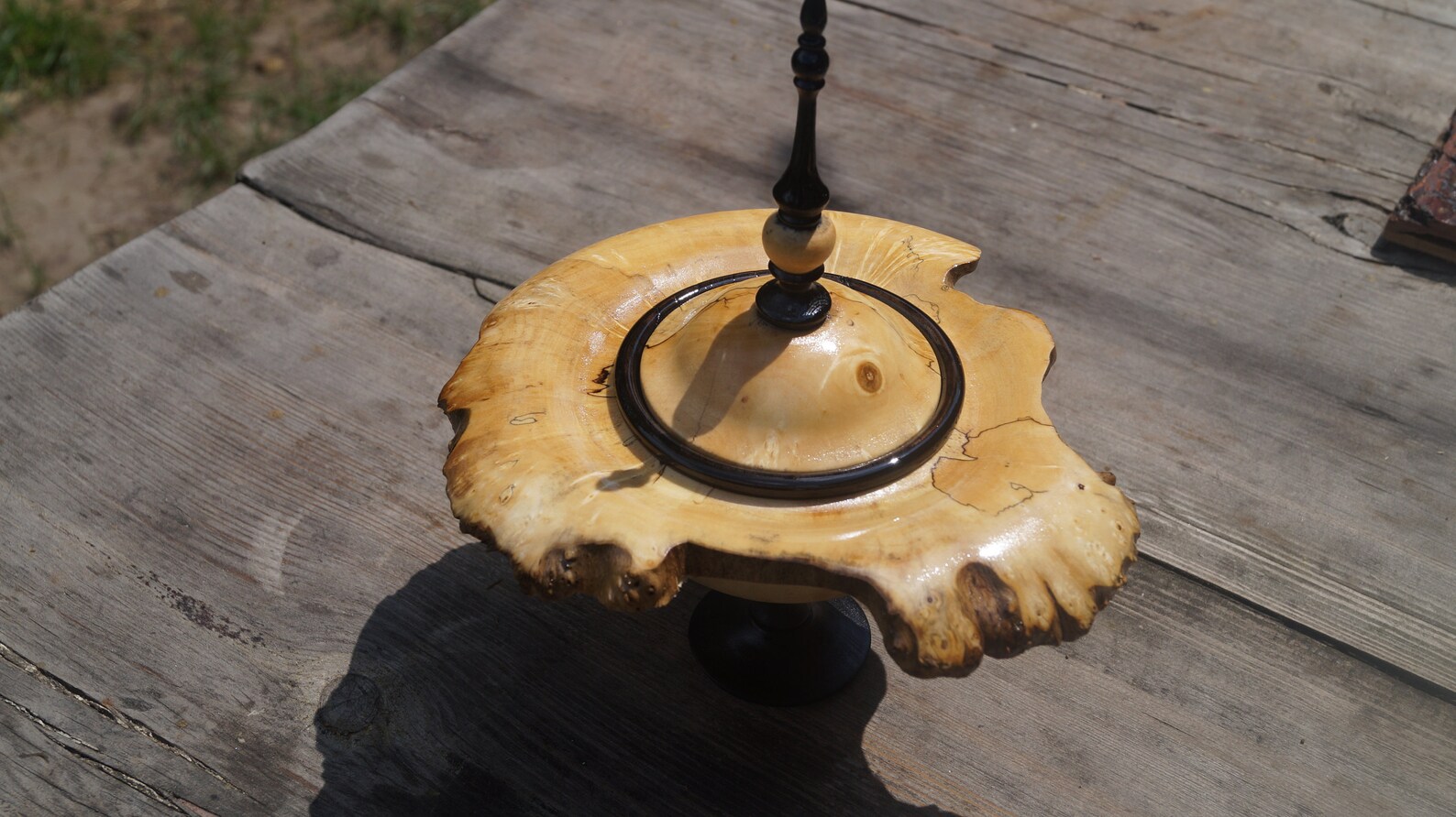 Live Edge Jewelry Box With Lid Keepsake Ash Urn Etsy