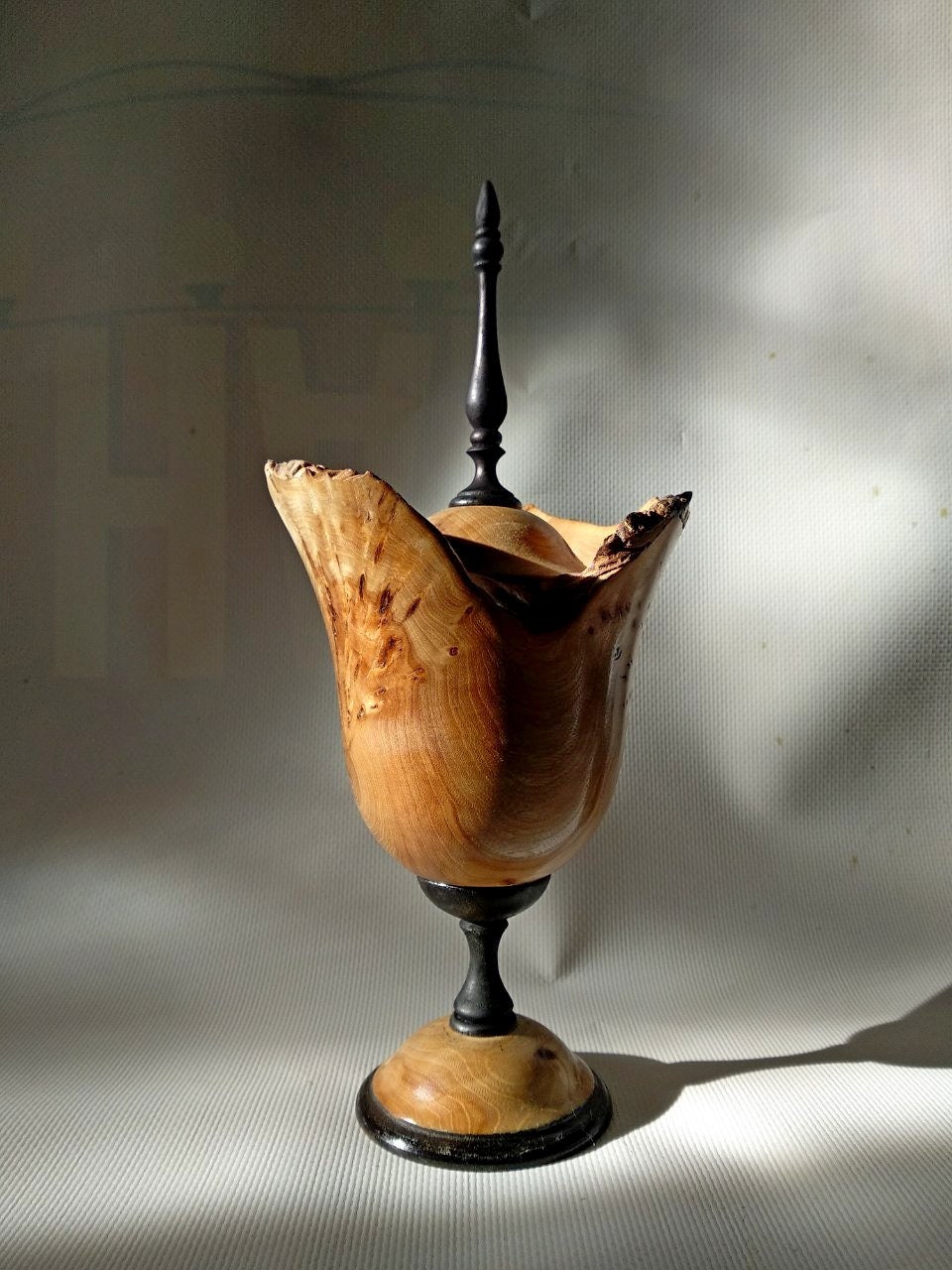 Live Edge Jewelry Box With Lid Keepsake Ash Urn Etsy