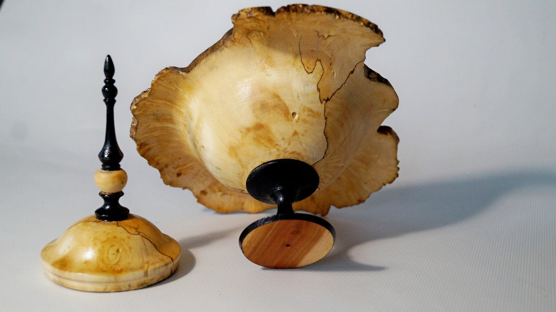 Live Edge Jewelry Box With Lid Keepsake Ash Urn Etsy