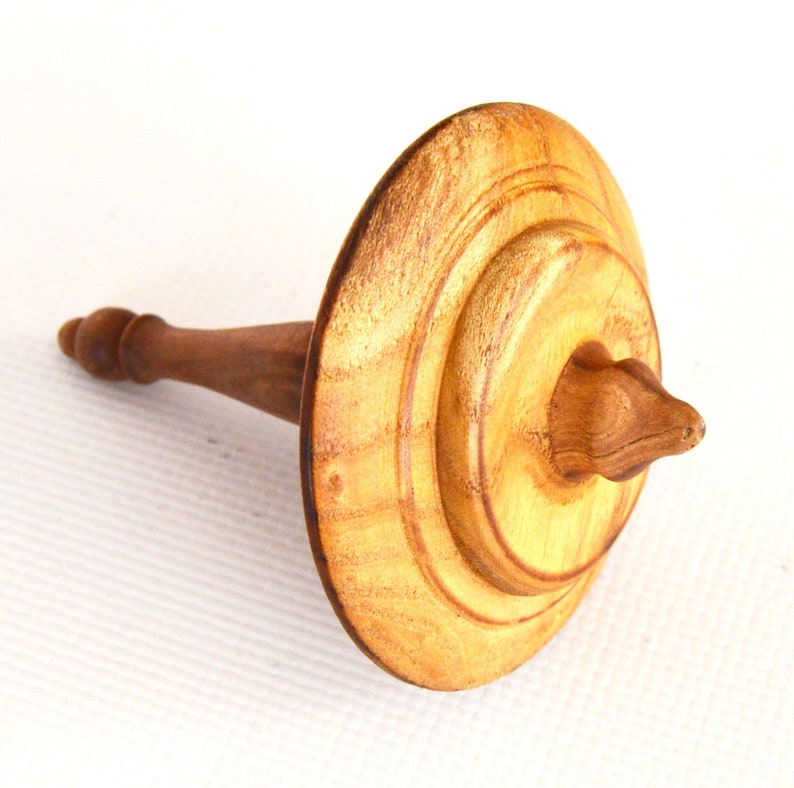 3 Handmade Wooden Spinning Top Lathe Handturned Etsy