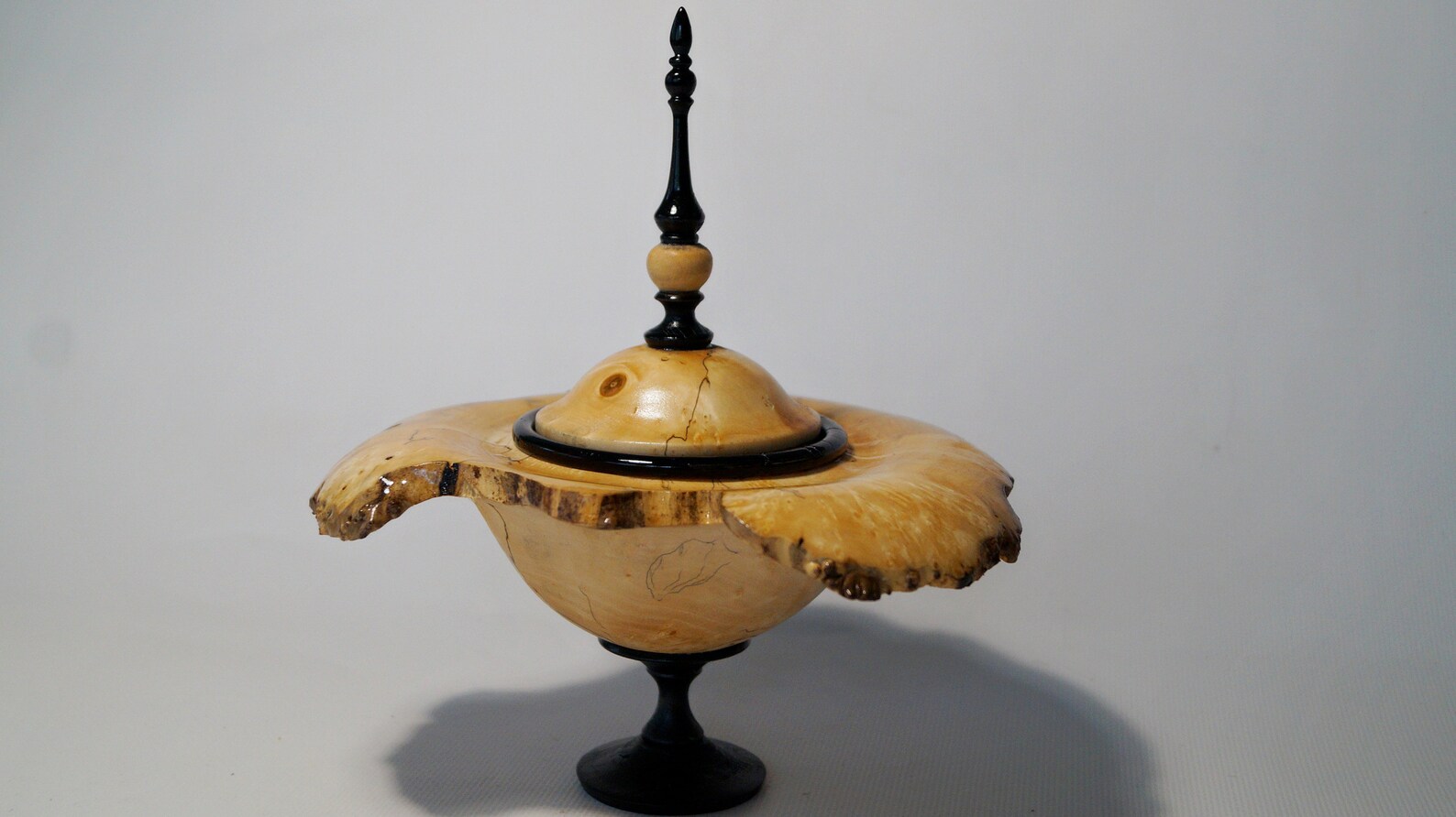 Live Edge Jewelry Box With Lid Keepsake Ash Urn Etsy