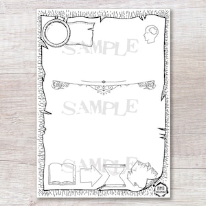 Printable RPG Spell Card