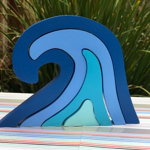 Water Element Wooden Stacker wooden toys