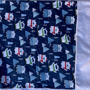 Christmas Holiday Flannel Soft Pillowcases for Standard Size Pillows, Bedroom Decor animals, monsters