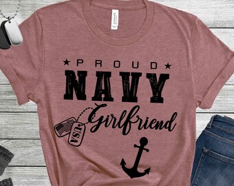 navy girlfriend etsy