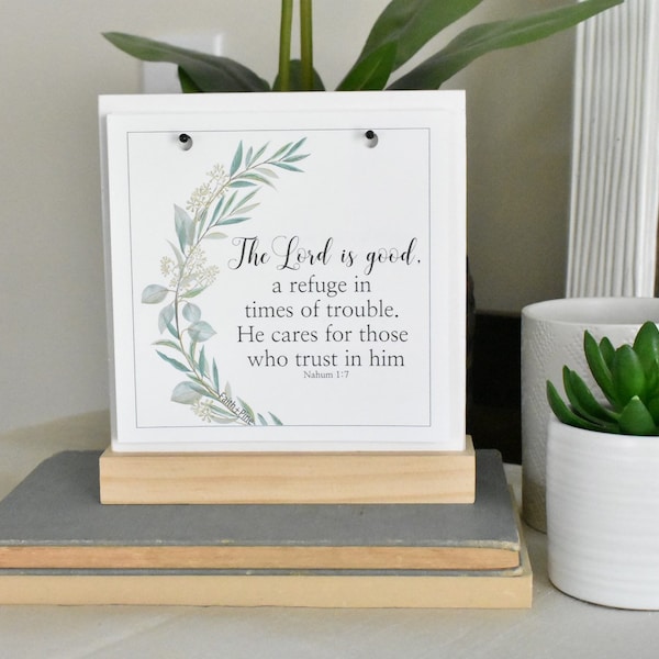 Scripture Cards, Scripture Stand, Scripture Gift, Verse of the Day cards, Christian Gift