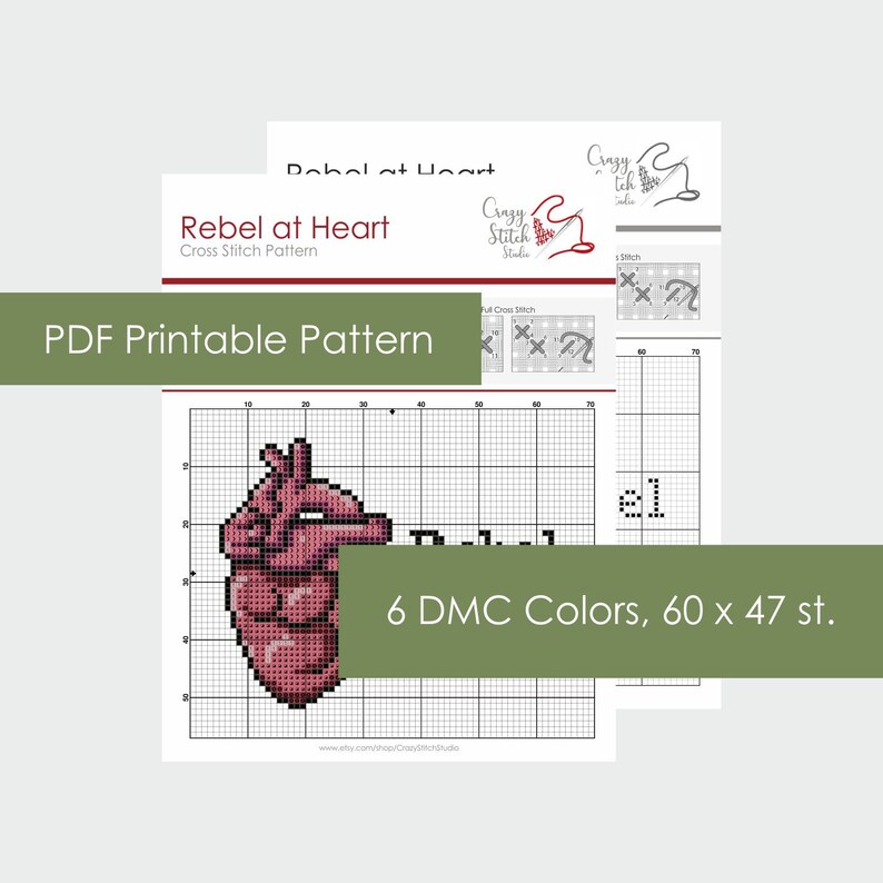 Anatomy cross stitch pattern PDF. Medical crossstitch chart Etsy