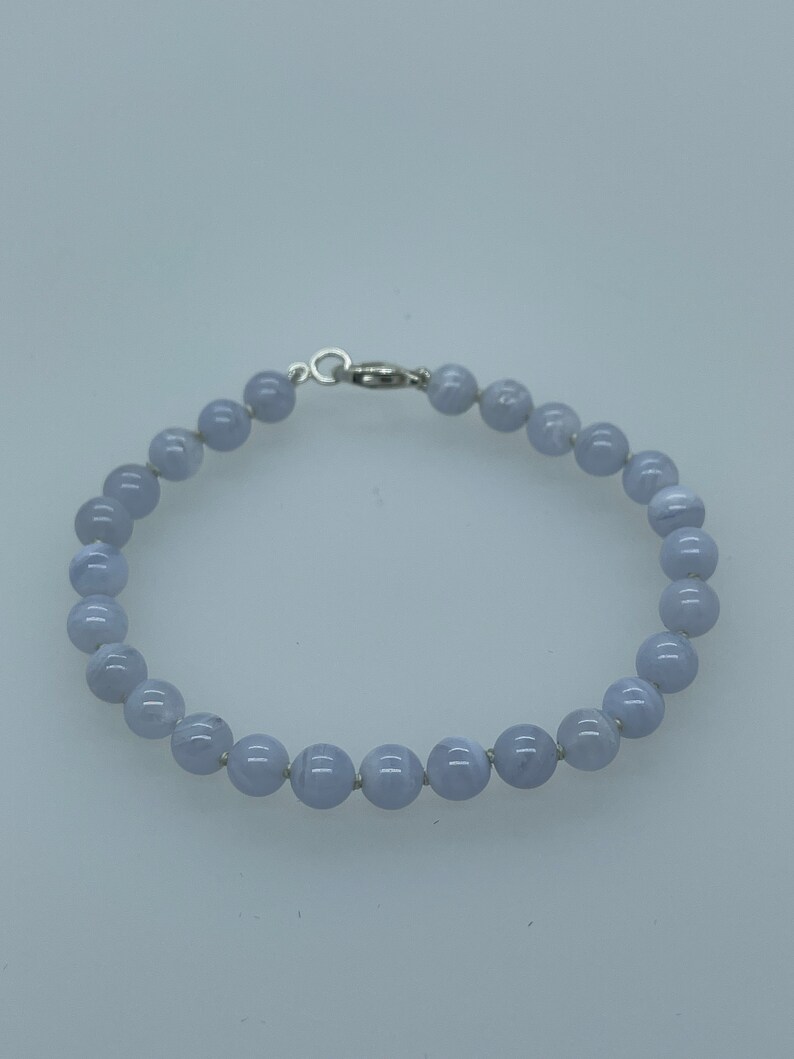 Blue Lace Agate Bracelet