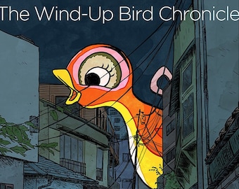 Wind-Up Bird Chronicle print - 12x17