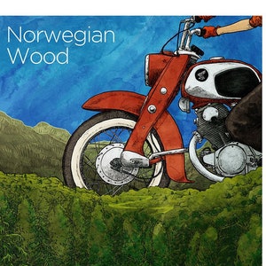 Norwegian Wood print - 12x17