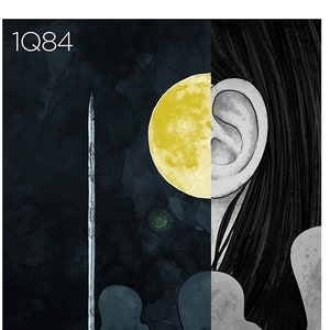 1Q84 print - 12x17