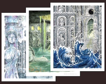 Piranesi - set of 3 prints