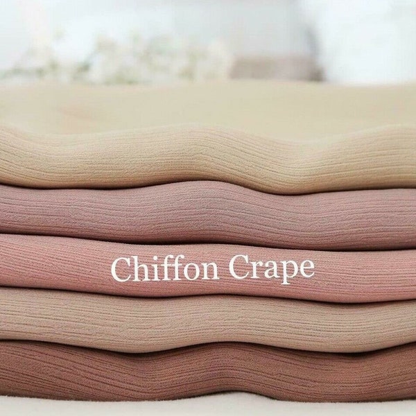 Fashion Ribbed Chiffon Crepe Scarf Hijab for Women Shawls Pleated Effect