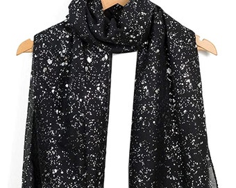 silver sequin wrap