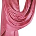 World Of Shawls Sciarpa Large Donna - Marrone, 100% Viscosa