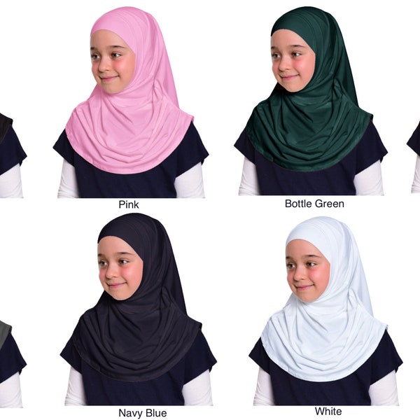 Hijab instantané pour enfants et filles