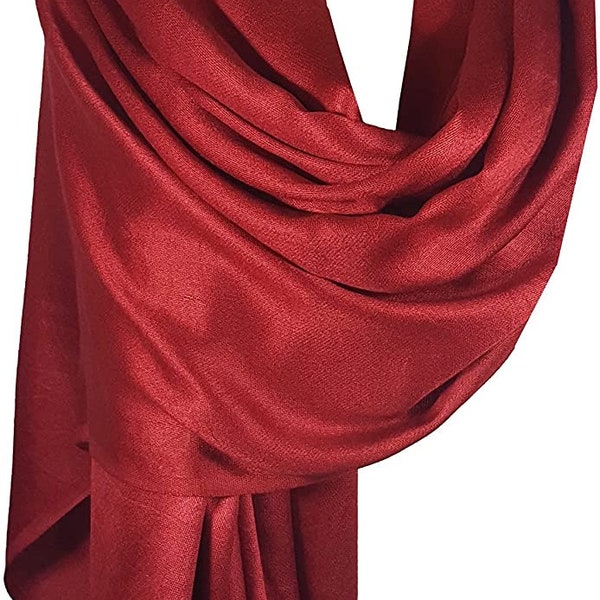 Women's Simple Satin Bow Shawl Wrap