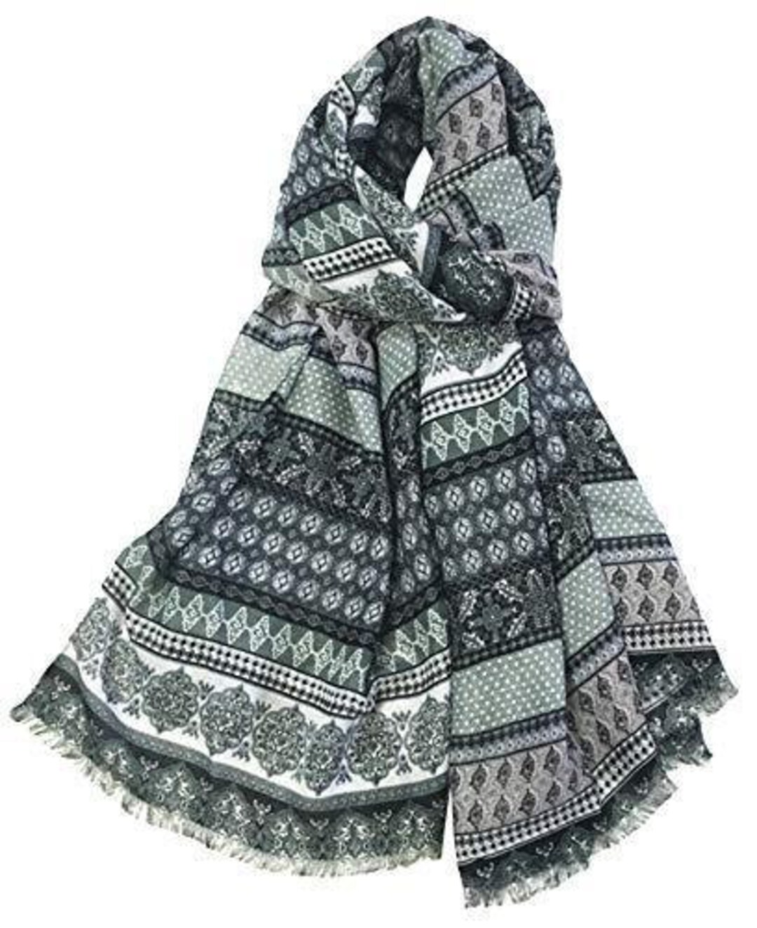 Vintage Bohemian Inspired Boho Style Long Fashion Scarf - Etsy