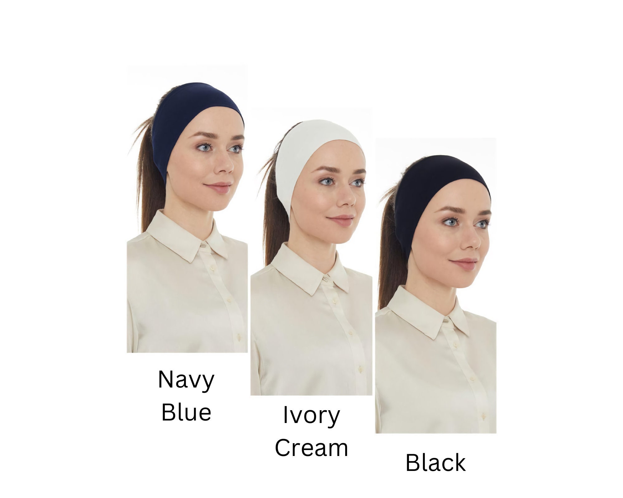 Hijab Under Cap Bonnet, Tube Bonnet, Under Scarf Cap, Bonnet, Under Hijab,  Under Scarf Hijab, Premium Stretchy Cotton Material 
