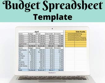 Monthly Budget Template | Zero-Based Budget | Excel Download