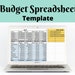 see more listings in the Excel Budget Templates section