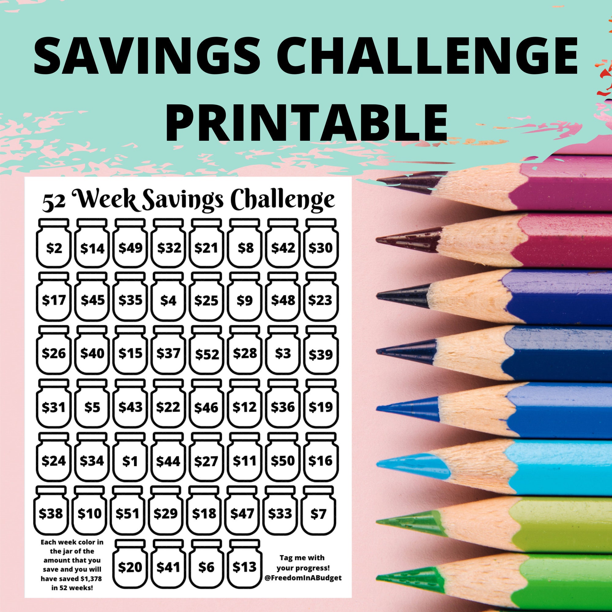 money-saving-challenge-printable-52-week-savings-challenge-etsy
