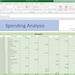 Spending Analysis Template | FORMULAS PRE-POPULATED | Excel Download - Etsy