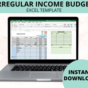 Irregular Income Budget Template | Zero-Based Budget | Excel Download