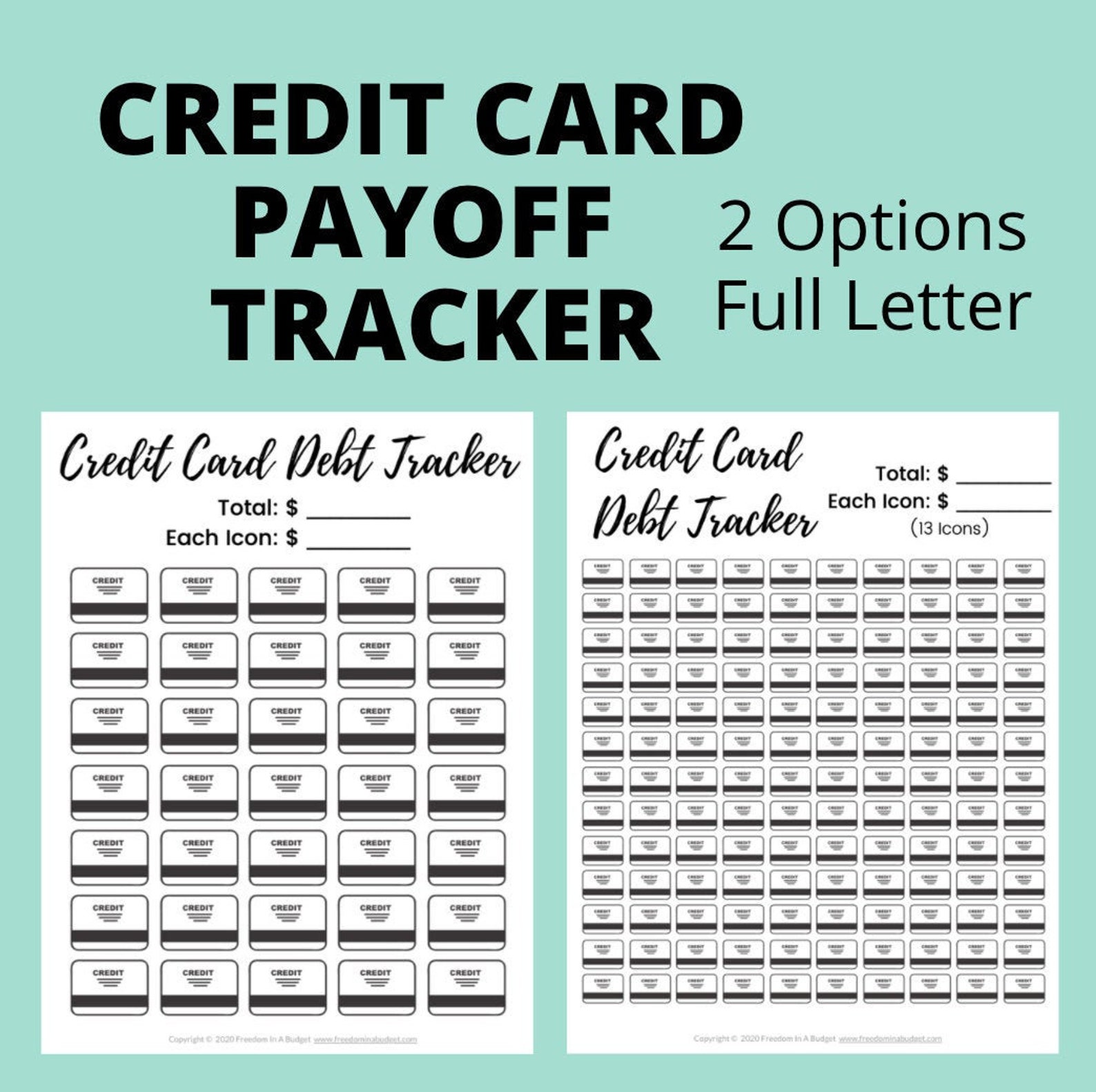 credit-card-debt-payoff-tracker-printable-credit-card-payoff-etsy