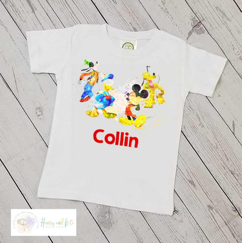 mickey and friends shirt